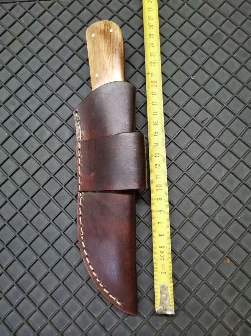 HANDMADE DAMASCUS STEEL HUNTING KNIFE