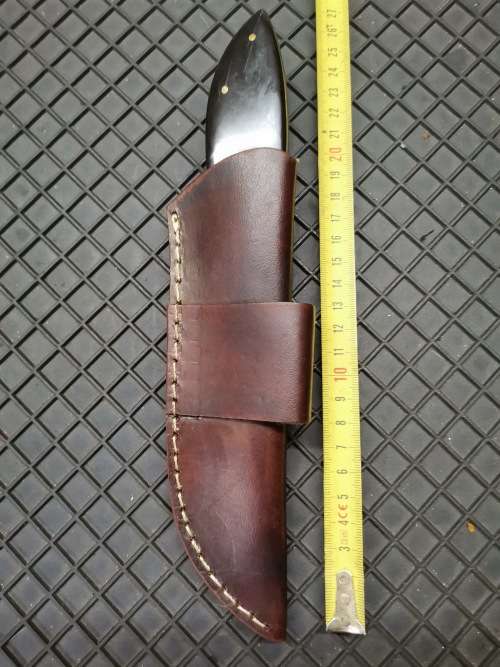 HANDMADE DAMASCUS STEEL HUNTING KNIFE