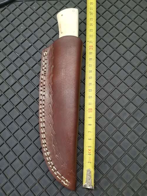 HANDMADE DAMASCUS STEEL HUNTING KNIFE