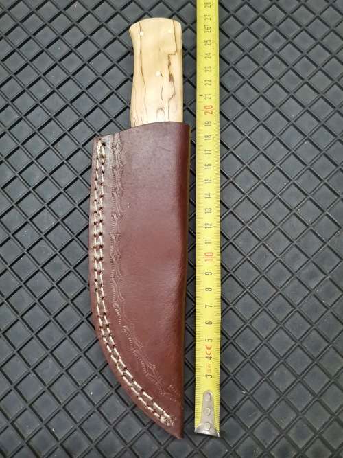 HANDMADE DAMASCUS STEEL HUNTING KNIFE