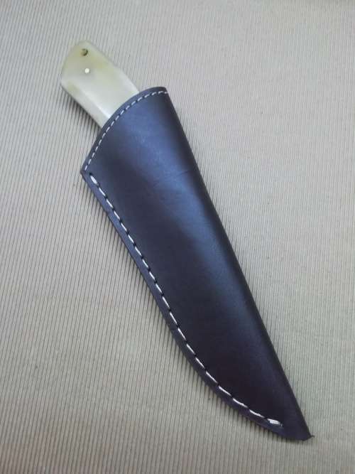 HANDMADE DAMASCUS STEEL HUNTING KNIFE !!!
