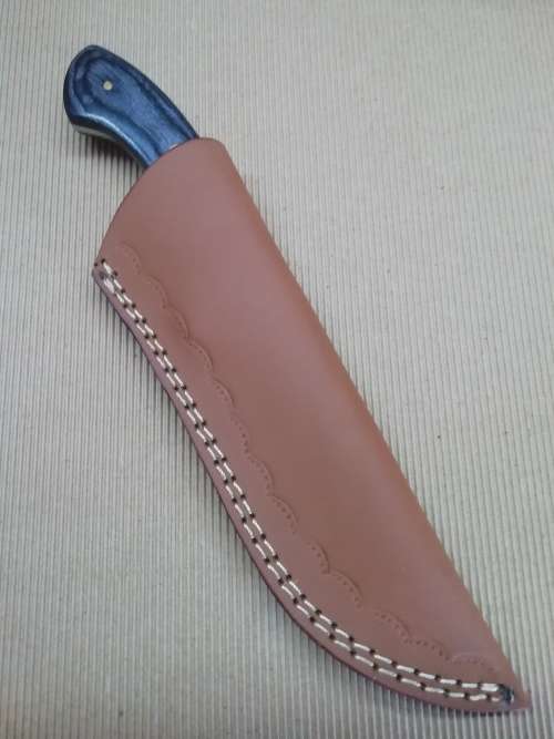 HANDMADE DAMASCUS STEEL HUNTING KNIFE !!!