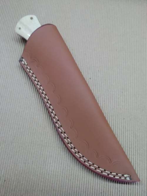 HANDMADE DAMASCUS STEEL HUNTING KNIFE !!!