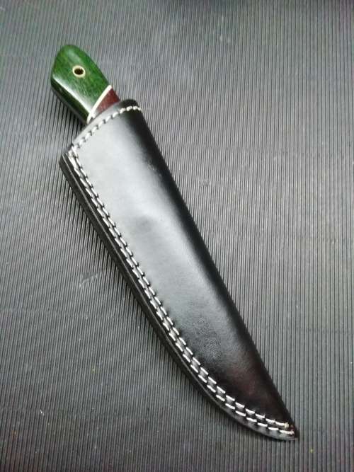 HANDMADE DAMASCUS STEEL HUNTING KNIFE !!!