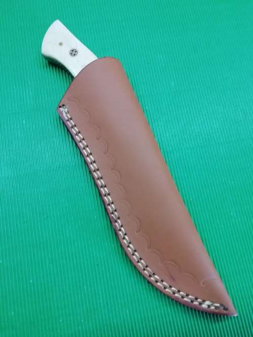 HANDMADE DAMASCUS STEEL HUNTING KNIFE !!!