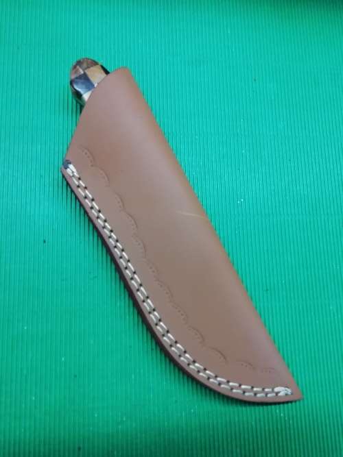 HANDMADE DAMASCUS STEEL HUNTING KNIFE !!!