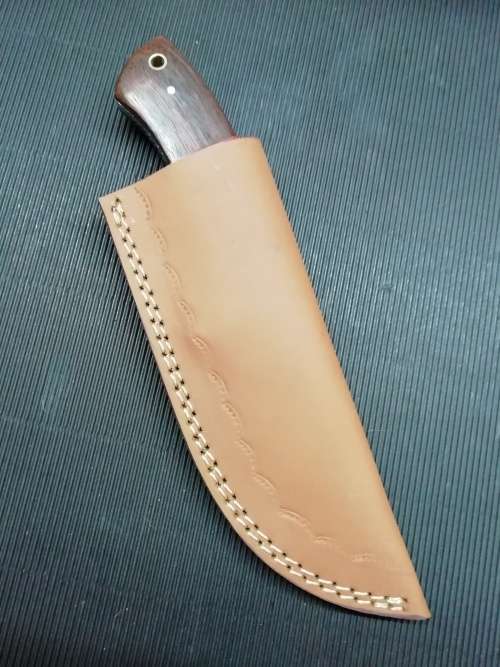 HANDMADE DAMASCUS STEEL SKINNING KNIFE !!!