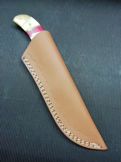 HANDMADE DAMASCUS STEEL HUNTING KNIFE !!!