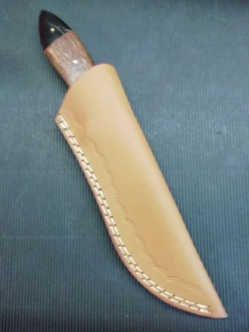 HANDMADE DAMASCUS STEEL HUNTING KNIFE !!!-PLEASE READ DESCRIPTION