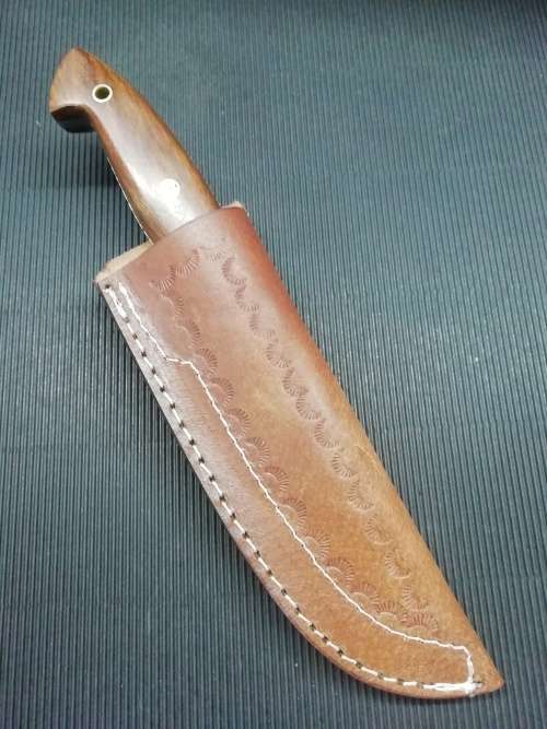 HANDMADE DAMASCUS STEEL HUNTING KNIFE !!!