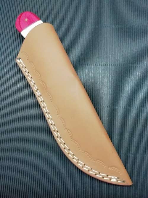 HANDMADE DAMASCUS STEEL HUNTING KNIFE !!!
