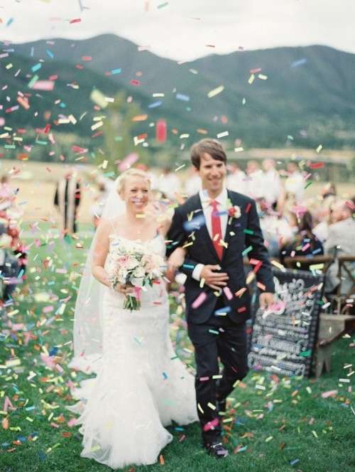 Wedding confetti