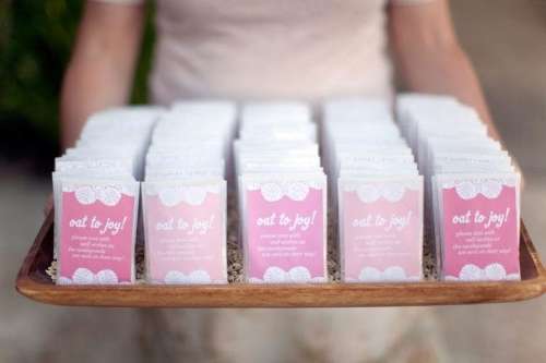 Wedding confetti