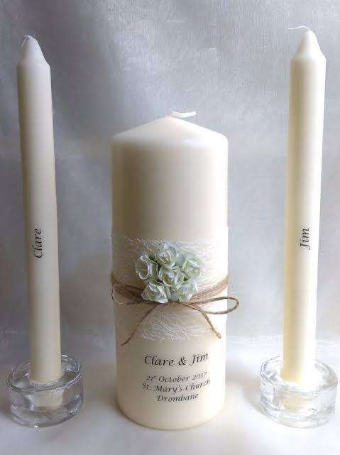 Memorial and Unity Candles