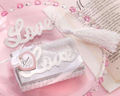Wedding favours - bookmarks
