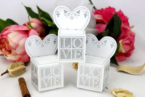Wedding favour gift boxes - Place card gift boxes