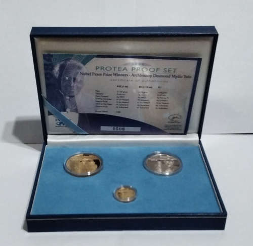 2006 Desmond Tutu Gold Coin Set