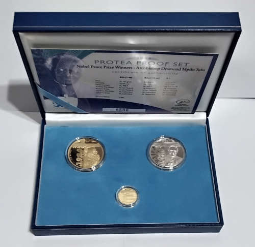 2006 Desmond Tutu Gold Coin Set