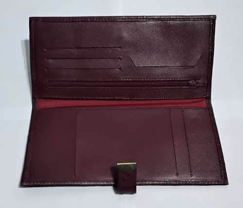 Classic cheque book wallet.