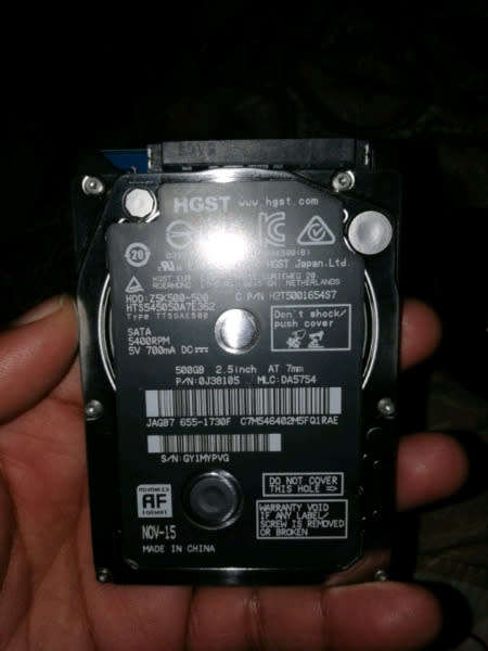 Lenovo ThinkPad Edge E530 as spares but fully working, I7 3rd gen cpu, 4gig ram, 500gig HDD