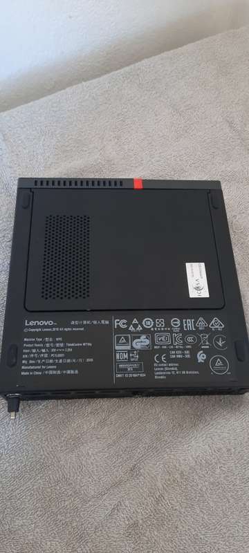 Lenovo m710q tiny PC: i3 7th gen cpu, 8GB Ram, 128GB 2.5inch SSD