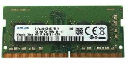 8GB DDR3 and DDR4 Laptop Ram.