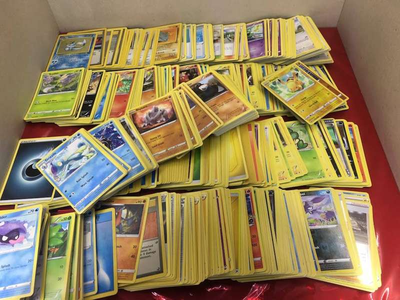 HUGE Collection of Rare, Classic and New Pokemon Cards + Tazos + Pokemon World Pikachu watch