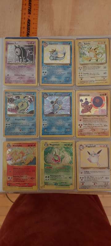 HUGE Collection of Rare, Classic and New Pokemon Cards + Tazos + Pokemon World Pikachu watch