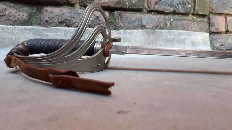 South African Police Ceeremonial Sword, WKC Solingen