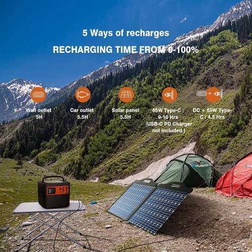 TigFox T500 | 540Wh Portable Lithium-Ion Battery Power Station | SA Plug Points