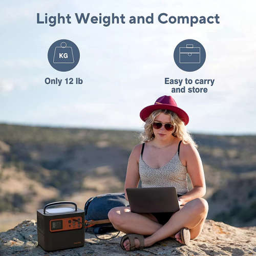 TigFox T500 | 540Wh Portable Lithium-Ion Battery Power Station | SA Plug Points