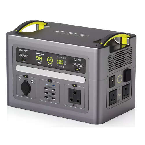 TigFox T1000 | 1kWh Portable UPS Power Supply | 1.5h Charge | LiFePO4 battery | SA Plug Points