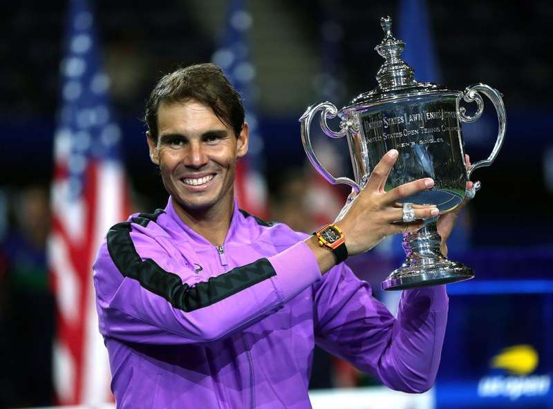 Rafael Nadal Signed Tennis Ball in a sealed container
