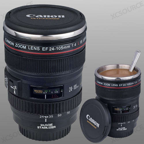 Camera Lens EF 24-105mm f/4L USM Water Coffee Cup Mug