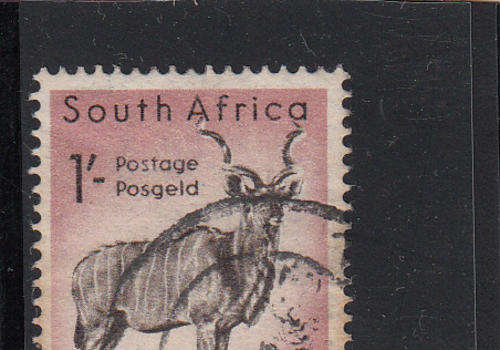 1954: Union of SA - Single Kudu 1s used