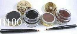 Eyeliner and eyebrow gel