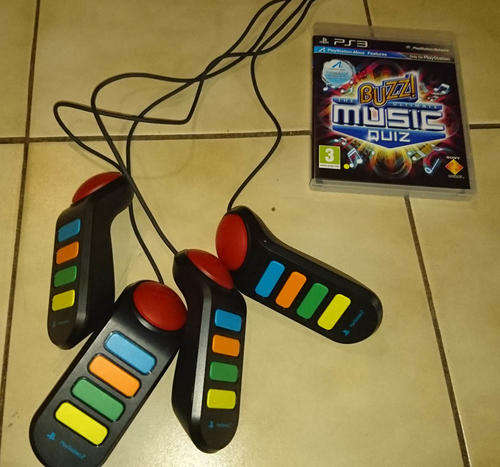 BUZZ Wired and Playstation3 Game Bundle