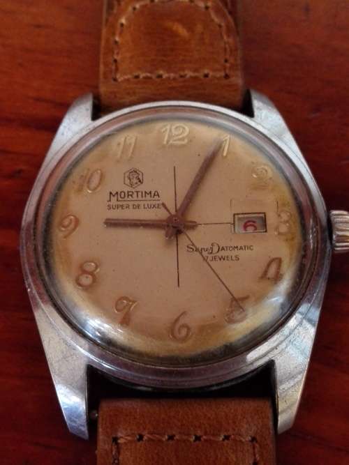 RARE MORTIMA SUPERDATOMATIC- FOR REPAIR/SERVICE