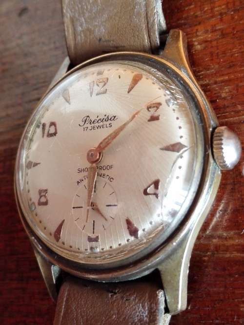 VINTAGE PRECISA MENS WATCH- WORKING