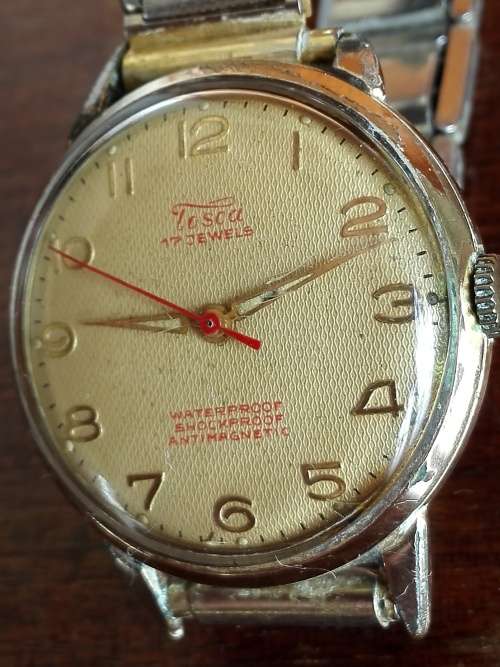 VINTAGE TOSCA MENS WATCH- WORKING