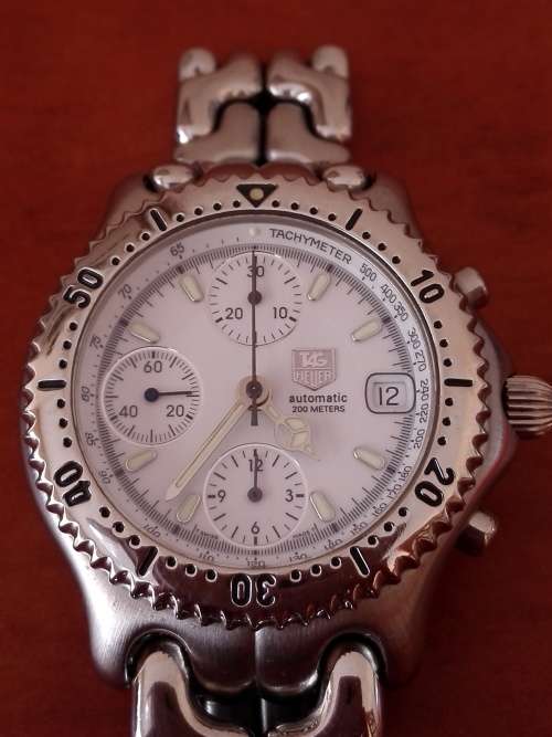 TAG HEUER S/EL AUTOMATIC CHRONOGRAPH MENS WATCH