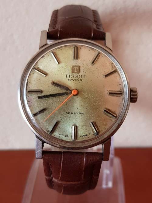 TISSOT SEASTAR MANUAL WIND MEN'S WATCH IN GOOD WORKING ORDER