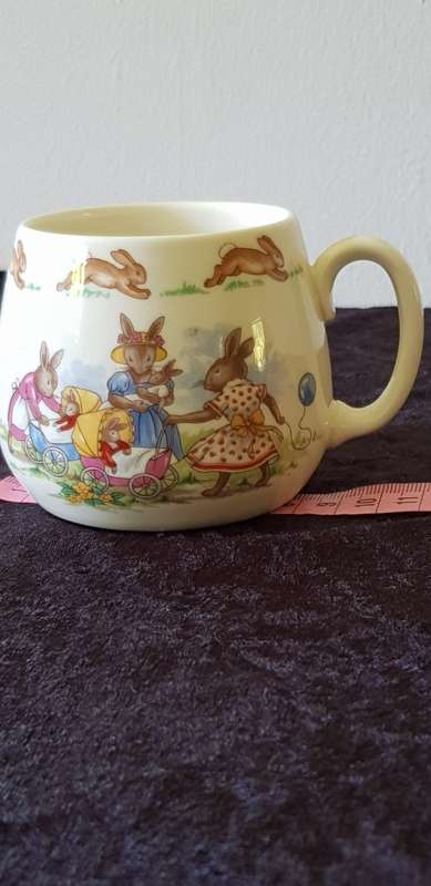 ROYAL DOULTON "BUNNYKINS" MUG- NO CHIPS/CRACKS/CRAZING