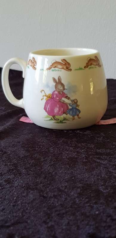 ROYAL DOULTON "BUNNYKINS" MUG- NO CHIPS/CRACKS/CRAZING
