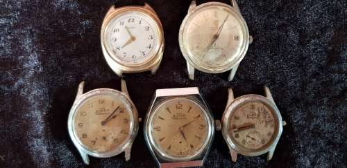 VINTAGE BUREN MEN'S WATCHES FOR REPAIR OR SPARES- HIGHEST BID TAKES ALL