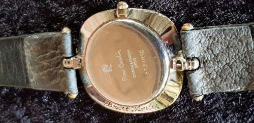 VINTAGE 80's GENT'S PIERRE CARDIN CHROMACHRON WATCH RUNNING AND KEEPING TIME WELL