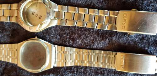 WATCHMAKER PARTS LOT- RADO, ENICAR, LORD ELGIN, OMEGA, BREITLING, FESTINA, ERNEST BOREL ETC