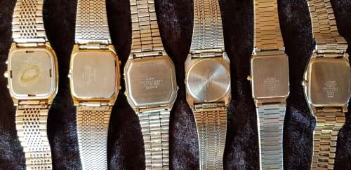6 QUARTZ MEN'S WATCHES FOR REPAIR/SERVICE-ORIENT,CITIZEN,CASIO ETC ALL TO HIGHEST BIDDER
