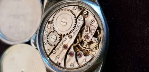 VINTAGE MEN'S RALCO BY MOVADO WORLD WAR ERA WATCH FOR REPAIR