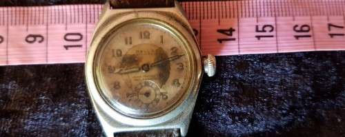 VINTAGE MEN'S RALCO BY MOVADO WORLD WAR ERA WATCH FOR REPAIR